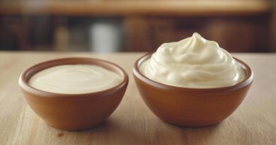 Les différences entre crème liquide et crème épaisse